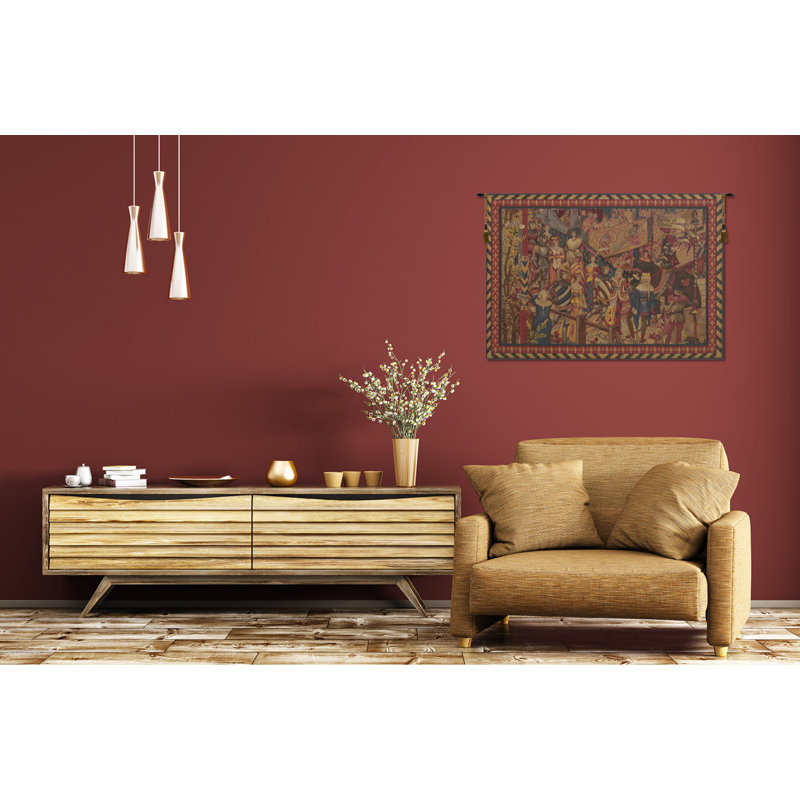 Loom Woven Cotton Blend Wall Hanging