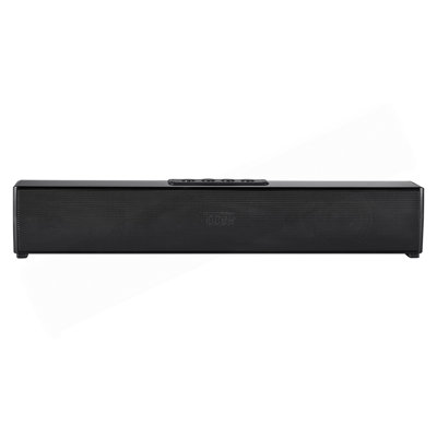 Sound Bar For Smart TV, 2.0 Channel, 17-Inch Compact Soundbar TV Speakers For Projector, Bluetooth AUX Connection, Remote Control, Easy Setup, 80W Surround Sound System For PC Home Theater Audio