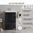 Compact Freestanding Bathroom Vanity with Ceramic Sink-464050367