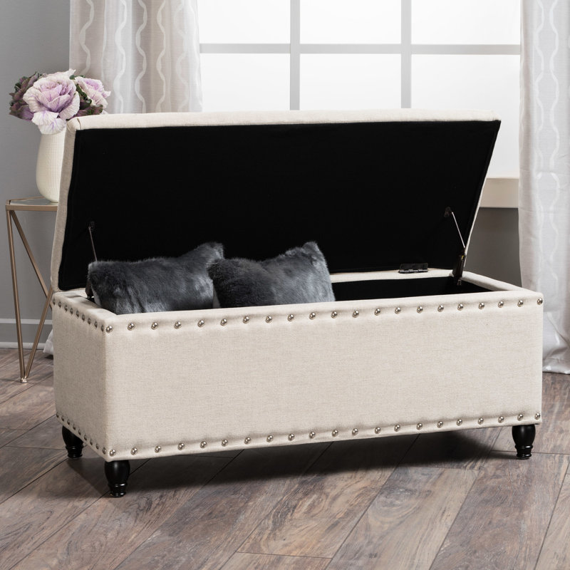 Rangement, tissu, blé - 17,96 po X P 42,22 po, pièce d'étude avec housse en tissu, largeur, largeur, hauteur, Blé