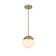 Luminaire suspendu sphère 1 lumière Yearby