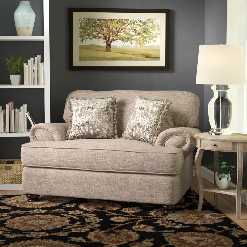 Chaise et demi en polyester Valatie