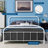 Modway Maisie Stainless Steel Bed Frame-25939368-25939370