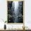 «Barbesco Canyon Enigmatic Profondeurs II», reproduction sur toile