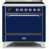 Bleu de minuit / chrome