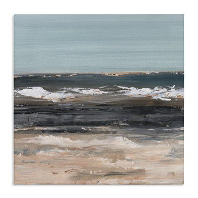 Art mural sur toile Gloomy Traditional Beach par Ethan Harper