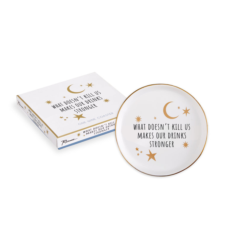 Ceramic Round 1 Piece Coaster