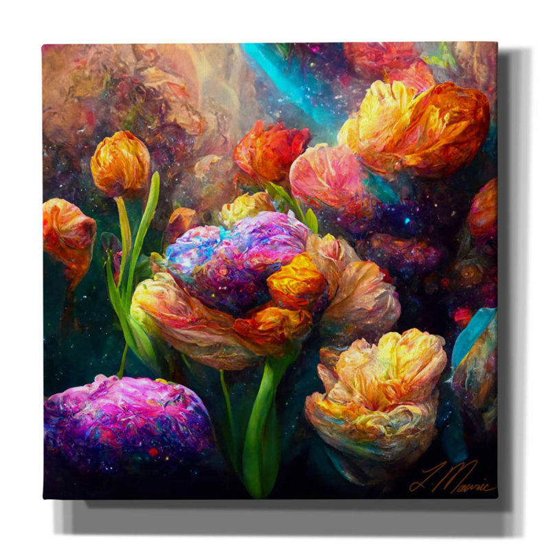 Sur toile, H 26 po x l 26 po