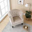 Fauteuil club en velours