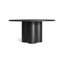 4 Quarter Round Solid Wood Dining Table-1356538493-1356538241