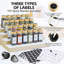 24 pots en verre d'épices 4 oz