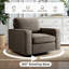 Fauteuil pivotant rembourré de 36,2 po de largeur-546673098