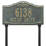 Gatewood Personalized Standard 2-Line Lawn Address Sign