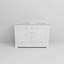 Meuble-lavabo double 48 po X P 22 po D, avec plateau en marbre de culture-2018300322