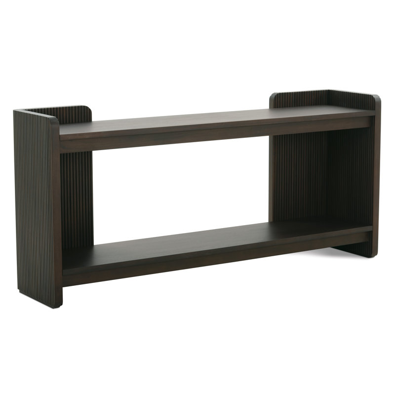 Kindred Console Table, Dark Brown Wood