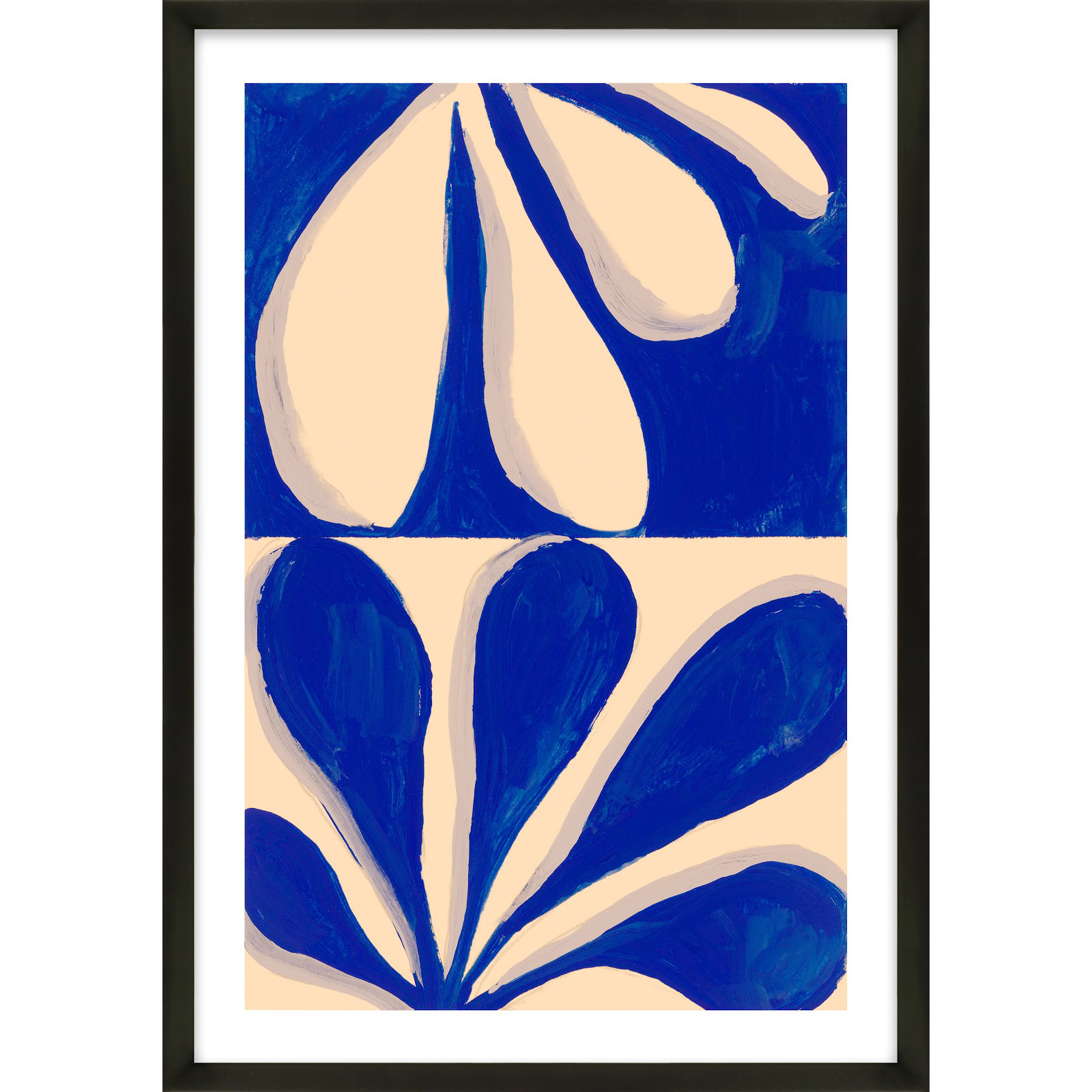 Vice Versa by Andrea Stokes, Black Framed, 17.5" W x 25" H
