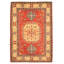 Tapis d’intérieur en laine 3 pi 7 po x 5 pi 1 po one-of-kind à la main-noué la 2010 gazni Hypoluxo