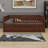 Wood Daybed With Trundle And Fence Guardrails-1255927856