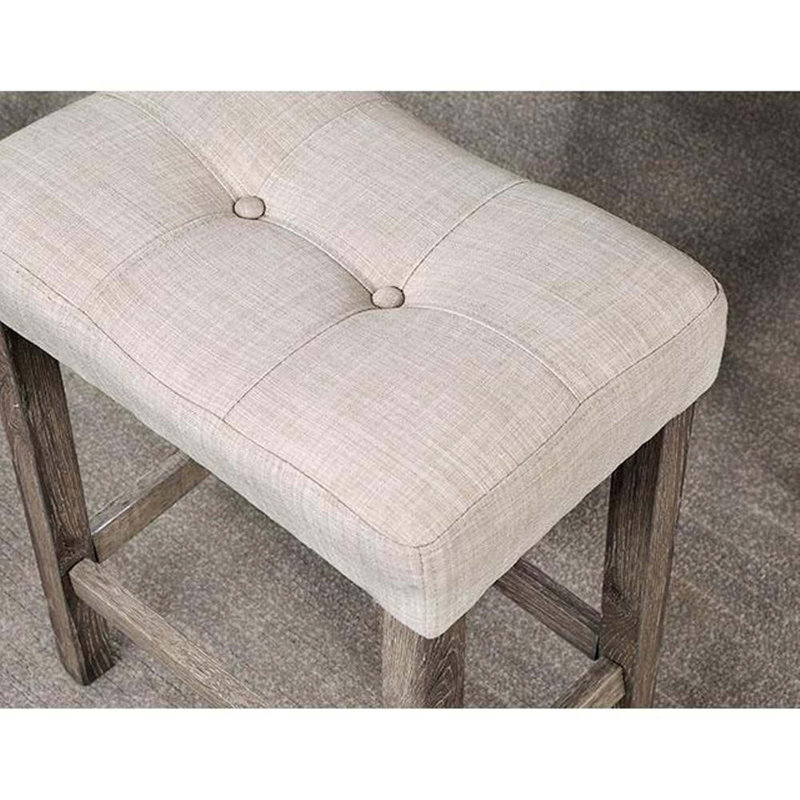 Ensemble de salle à manger 5 pièces Transitional Table et tabourets 4X