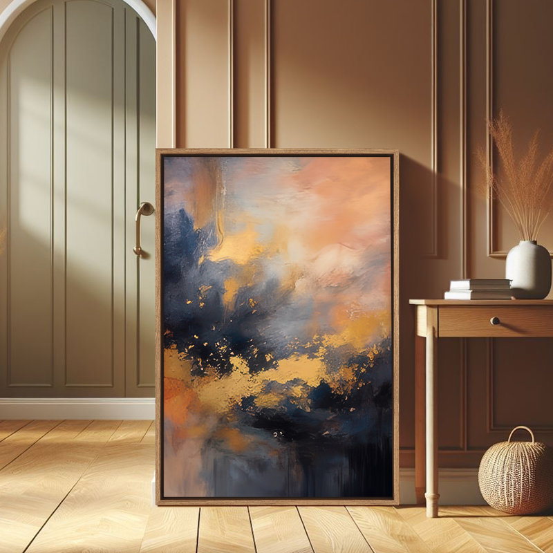 Art mural encadré, rétro, antique, classique pour chambre à coucher , H 24 po x l 16 po, Naturel