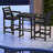All Weather HDPE Bar Height Outdoor Table and Chairs Set for Bistro Patio Balcony-2024442127-2033036098
