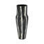 Élégant vase en métal gris à motif percy de 12 po en aluminium luxueux, idéal pour les maisons modernes, décor de vase indispensable-156631353