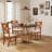 Solid Wood Upholstered Dining Chairs With Non-slip Feet, Side Chairs For Dining Table-103675765