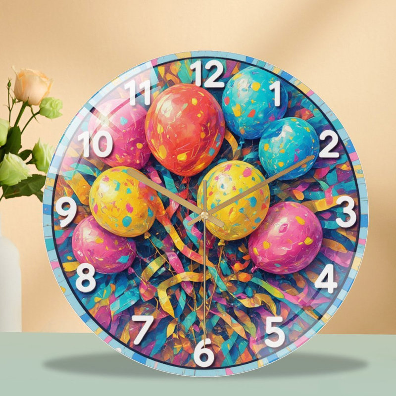 Horloge murale 12 po
