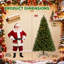New 900 Warm White Lights，9FT Pre-Lit Spruce Christmas Tree