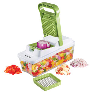 Manual Pull Cheese Onion Chopper Rotate Grater Pulling Slicer