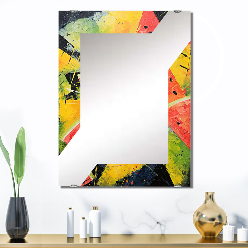 Miroir mural Torvald - Melon MIR135292, 32 po x 24 po