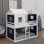 Lit simple superposé en bois avec tente-1789208899-1789208911