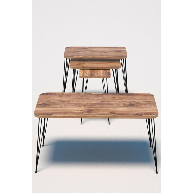 Jonathon 35cm Console Table, Walnut