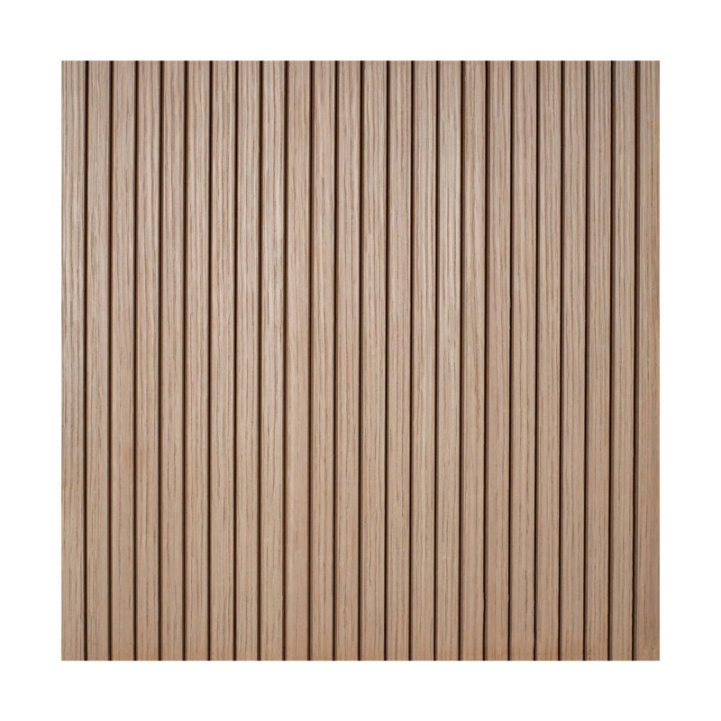 Panneaux muraux décoratifs Tambour Flex, White Oak