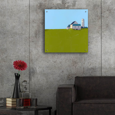 Epic Art 'Silo'  by Ruth LaGue Acrylic Glass Wall Art, 24" x 24"