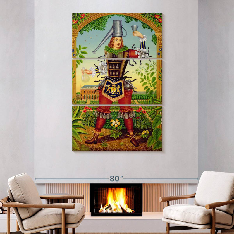 Senne The Chelsea Physic Gardener, 74" H x 48" W