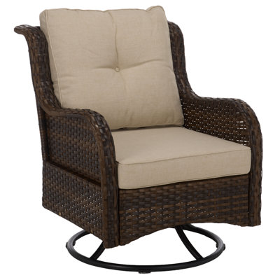 Allen Patio Swivel Chair