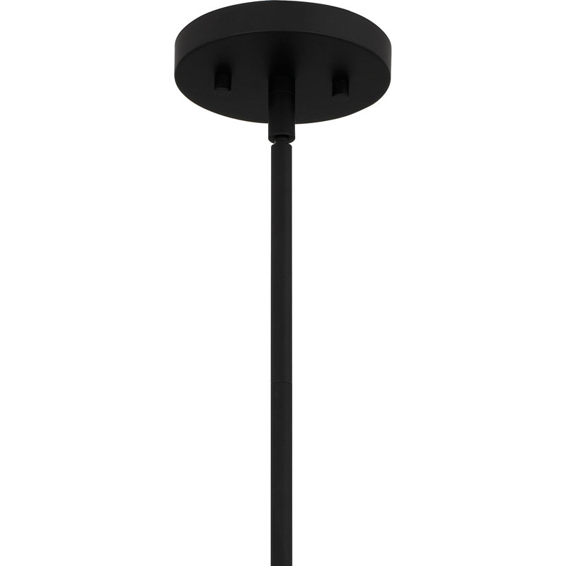 1 - Light Single Pendant, Clear