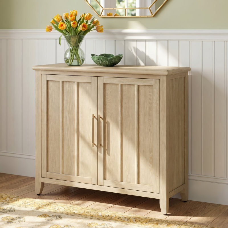 Honey 45'' Solid Wood Sideboard