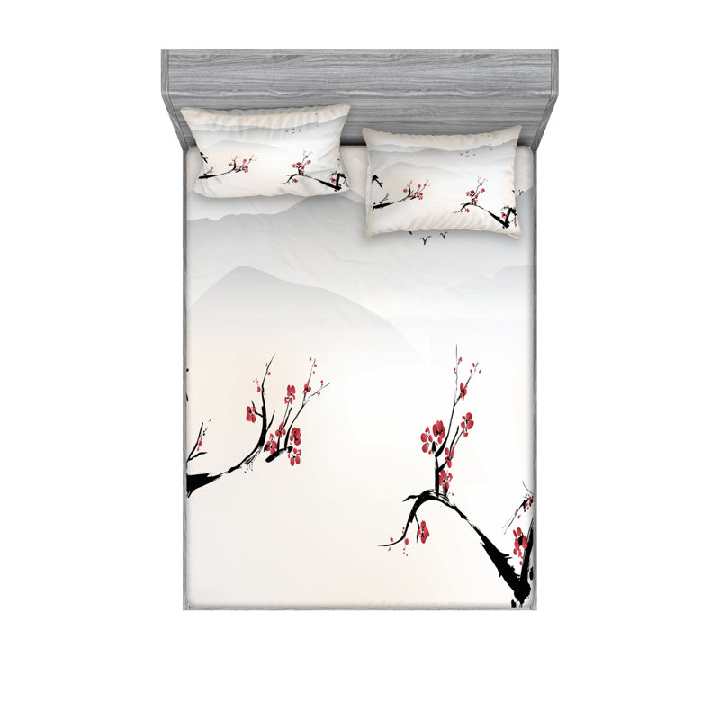 Microfiber Sheet Set, Full Sheet Set with Fitted Sheet