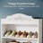 25 Pair Shoe Rack Cabinet