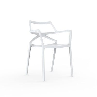 Fauteuil de terrasse empilable Delta