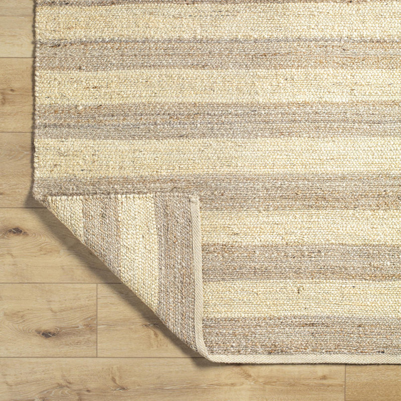 Asmar Natural Fibers Striped Indoor Rug, Rectangle 2'3" x 3'9"