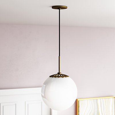 Bagimont 1 - Light Single Globe Pendant
