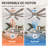 72" Large Modern Ceiling Fan with Light, 8 Reversible Blades, Quiet DC Motor & Remote Control Description-507406563