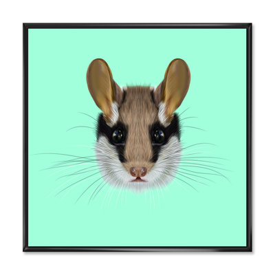 Portrait of Garden Dormouse - Impression sur toile