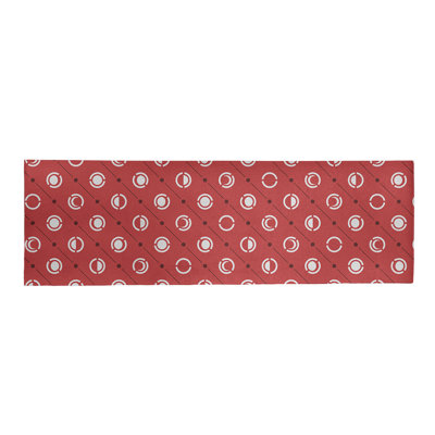 Chenille Geometric Indoor Rug