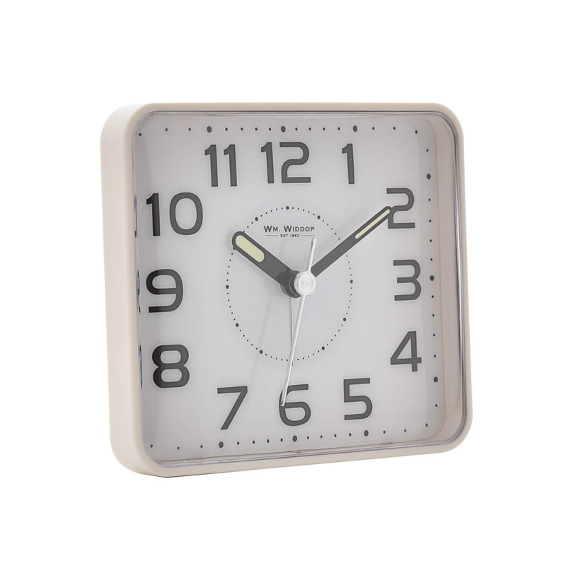 Quartz movement / Crystal Alarm Tabletop Clock