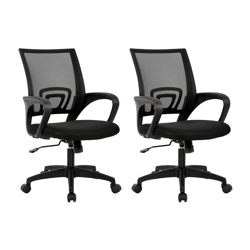 Chaise de travail réglable en hauteur, Noir