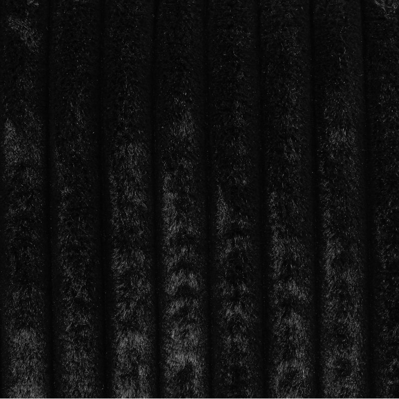 Ensemble modulaire en velours côtelé, Velours côtelé noir